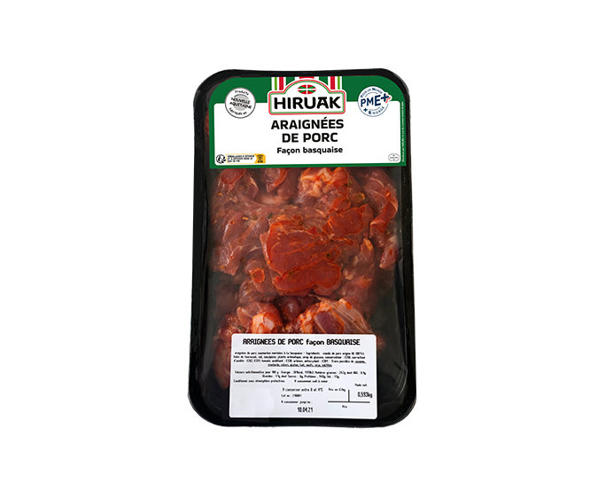 Araignées de porc basquaise marinées Hiruak
